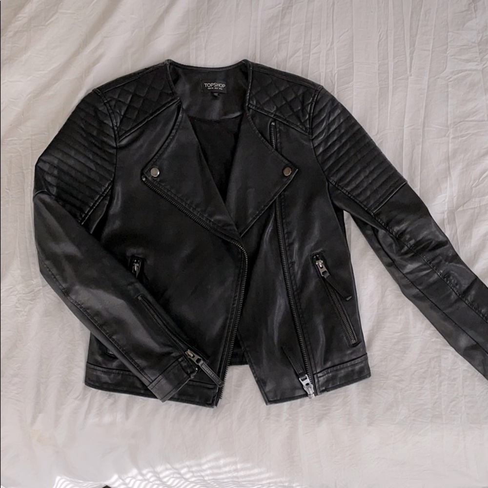 TOPSHOP Leather Jacket